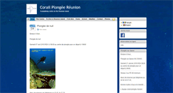 Desktop Screenshot of corail-plongee.com