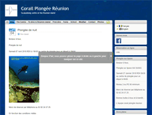 Tablet Screenshot of corail-plongee.com